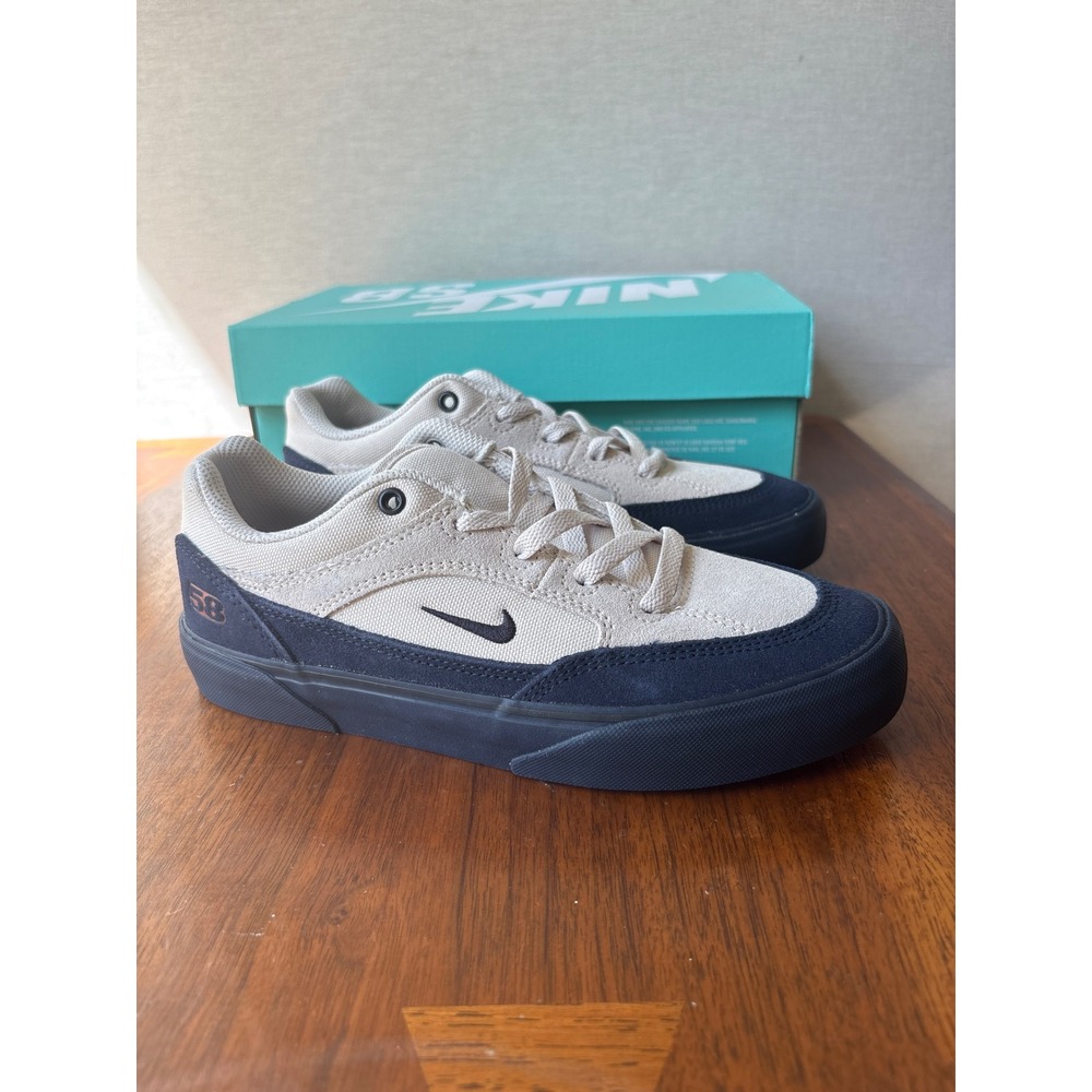 Nike SB Malor Skate Shoes Light Khaki Black HF3066-201 Womens 6.5 Mens 5